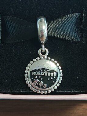 Authentic Pandora Hollywood Travel Charm – USB791169-G050 Sterling Silver